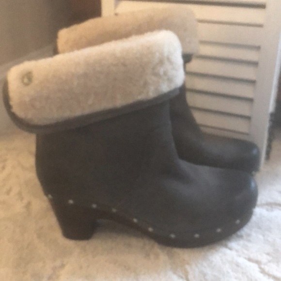 New Ugg grey clog boots - Picture 2 of 8